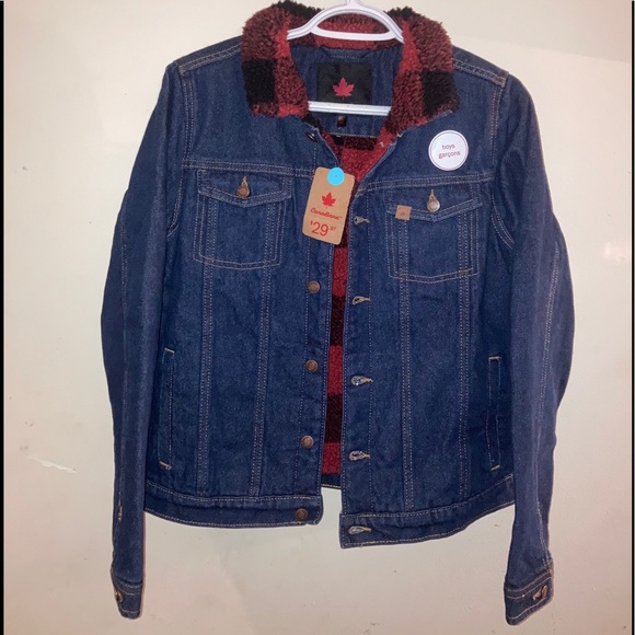 NWT- Canadiana boys XL jean jacket - Picture 2 of 5